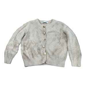 ZARA Women’s Cozy Cream Cardigan